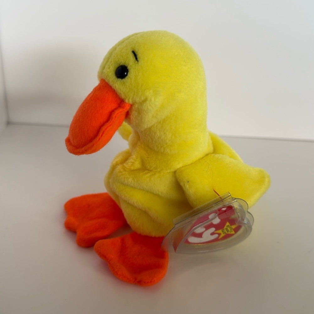 TY Beanie Baby Quackers the Duck 1993